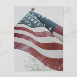 American Flagga-vykort Vykort