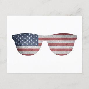 American Flagga-vykort Vykort