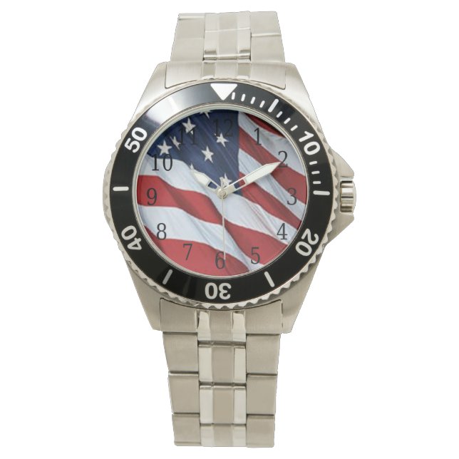 American Flagga Watch Armbandsur (Framsida)