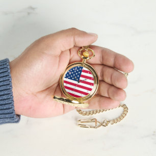American Flagga Watch patriotic Armbandsur
