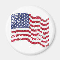 American Flagga Wave - Distress