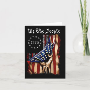 American Flagga We the People History 1776 4th of Kort