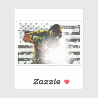 American Flagga Welder Klistermärken