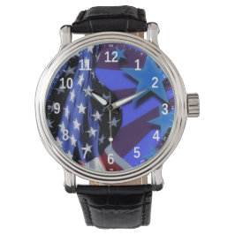 American Flagga Wrist Watch Armbandsur