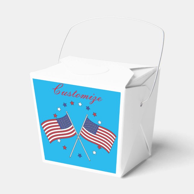 American Flaggor Thunder_Cove Patriotic 4:e juli Presentaskar (Framsidan Sidan)