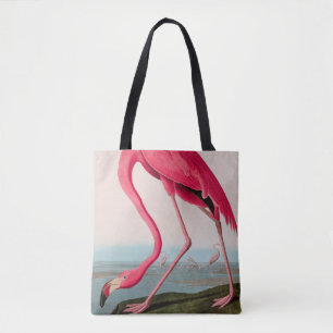 American Flamingo Birds of America Audubon Print Tygkasse