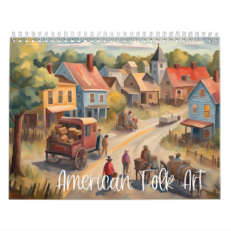 American Folk Art Calendar Kalender