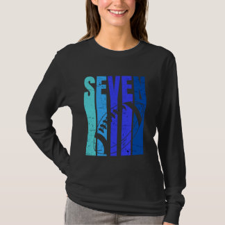 American Football 7:e Birthday Boy - 7 ÅRS T Shirt
