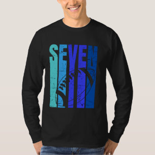 American Football 7:e Birthday Boy - 7 ÅRS T Shirt