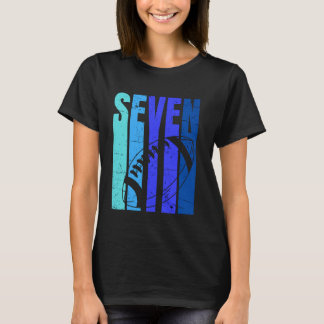 American Football 7:e Birthday Boy - 7 ÅRS T Shirt