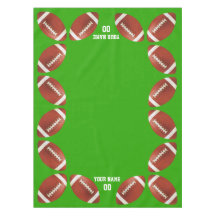 American Football Anpassningsbar Tablecloth