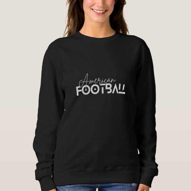AMERICAN FOOTBALL | Bära din favoritsport T Shirt (Framsida)