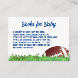 American Football Bokar for Baby Card Tilläggskort