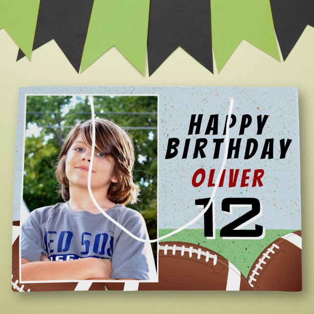 American Football Bollar Birthday Photo (Skapare uppladdad)
