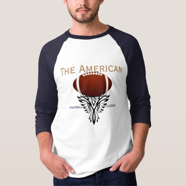 American Football Classic Manar inte Shirt Tröja (Framsida)