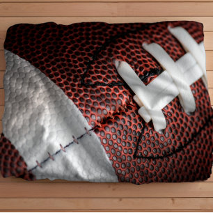 American Football Close Photo Fleecefilt