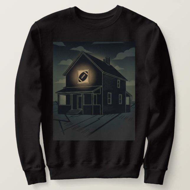 AMERICAN FOOTBALL EMO BAND INSPIRED MINIMALIST  LÅNG ÄRMAD TRÖJA (Design framsida)