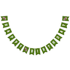 American Football Födelsedagsfest Vimplar