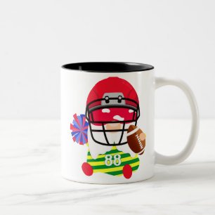 American Football Gnomes Två-Tonad Mugg