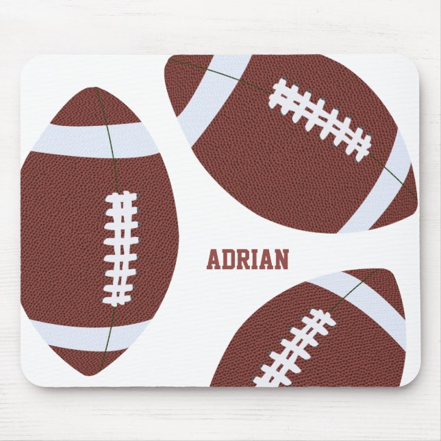 American Football Gridiron Boll Personlig Musmatta (Framsidan)