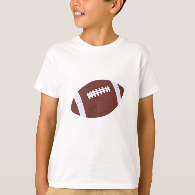 American Football Gridiron Boll T Shirt (Framsida)