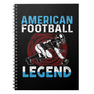 American Football Legend Anteckningsbok