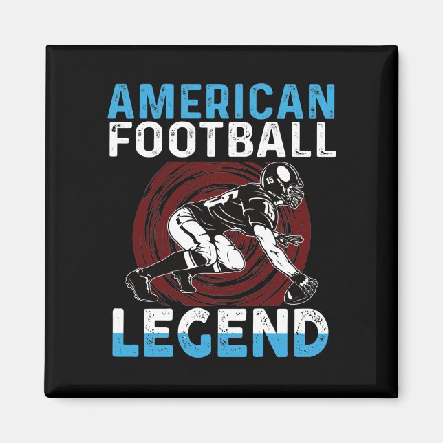 American Football Legend Magnet (Framsidan)