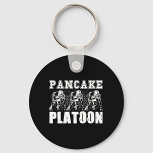 American Football Lineman Pancake Platoon Player S Nyckelring