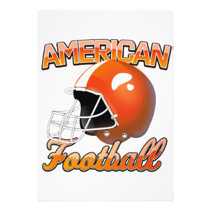 American Football logotyp Fototryck