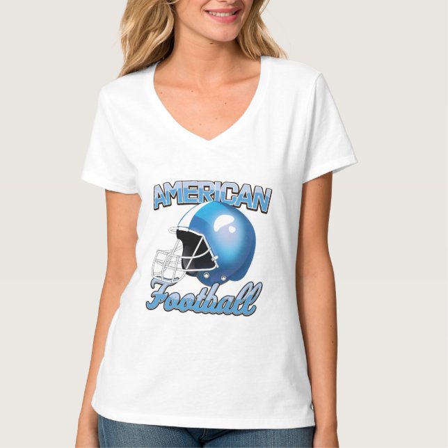 American Football logotyp T Shirt (Framsida)