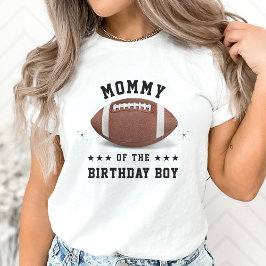 American Football Mamma Födelsedagsfest Parent T Shirt