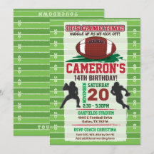American Football NFL Kids eller Vuxen Birthday