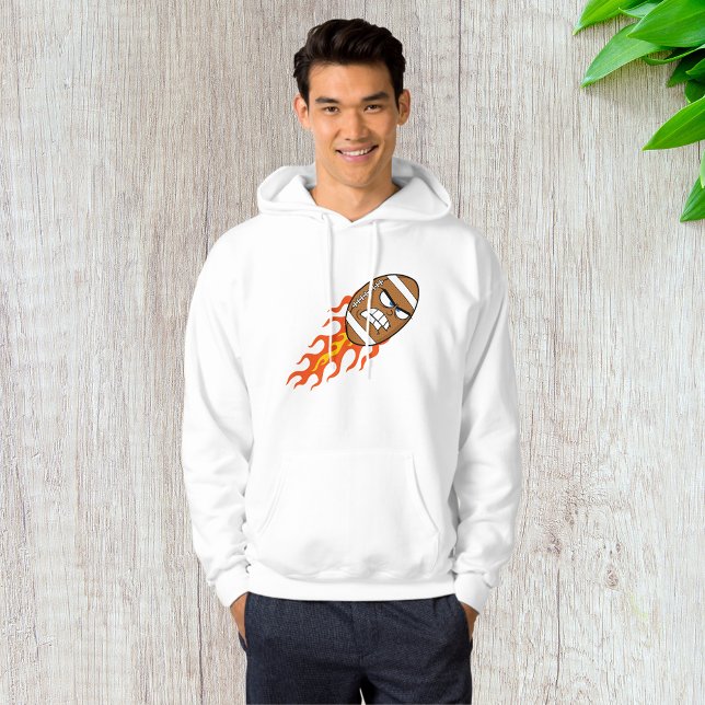 American Football on Fire Manar Hoodie (Skapare uppladdad)