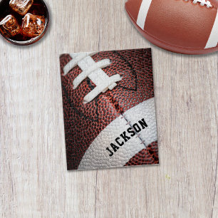 American Football Photo Close Monogram Pussel