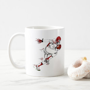 American Football Player Kaffemugg