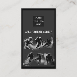 American Football Sports Management-modern Visitkort