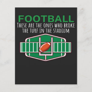 American Football Stadium Flygblad