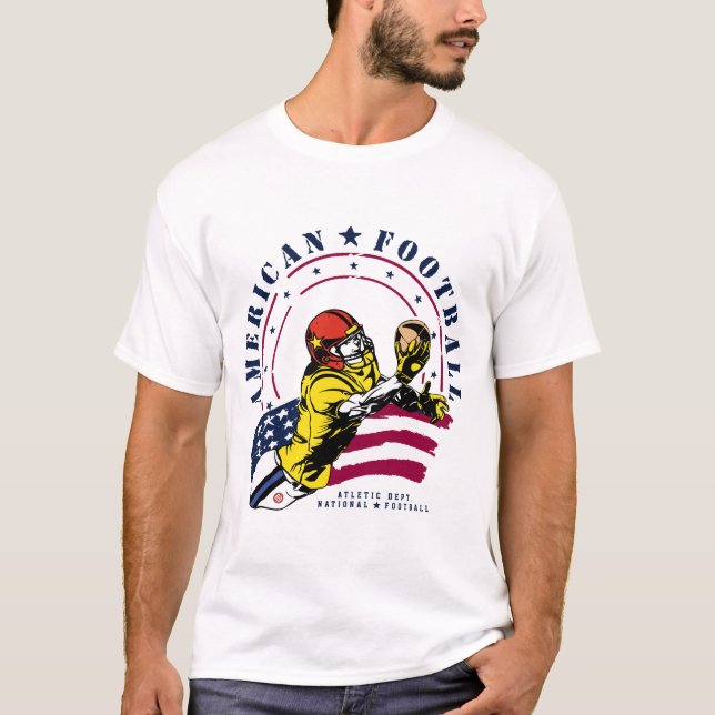AMERICAN FOOTBALL T SHIRT (Framsida)