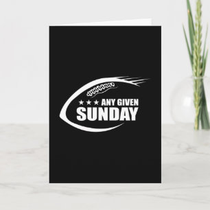 American Football Team Game Funny Sports Gift Idea Kort