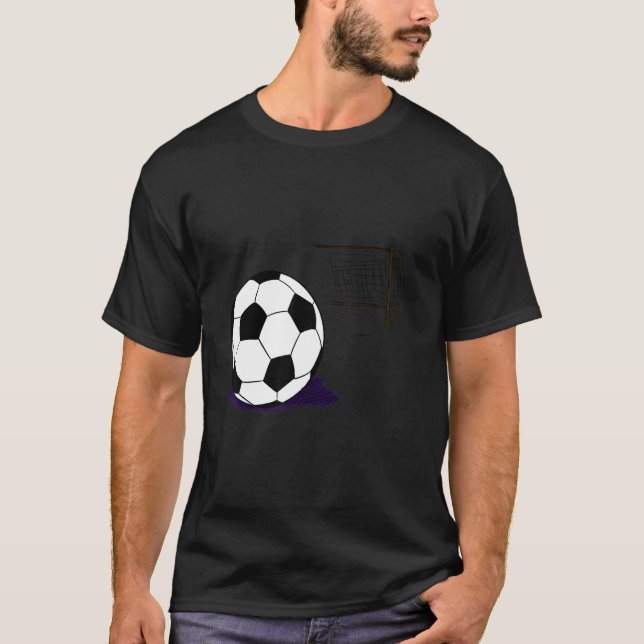American Football Team Manar Football ball and Net T Shirt (Framsida)