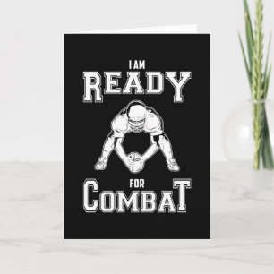 American Football Team Sports Game Player USA Gift Kort