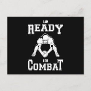 American Football Team Sports Game Player USA Gift Vykort