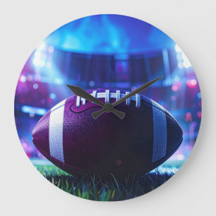 American Football Toppen Bowl Stor Klocka