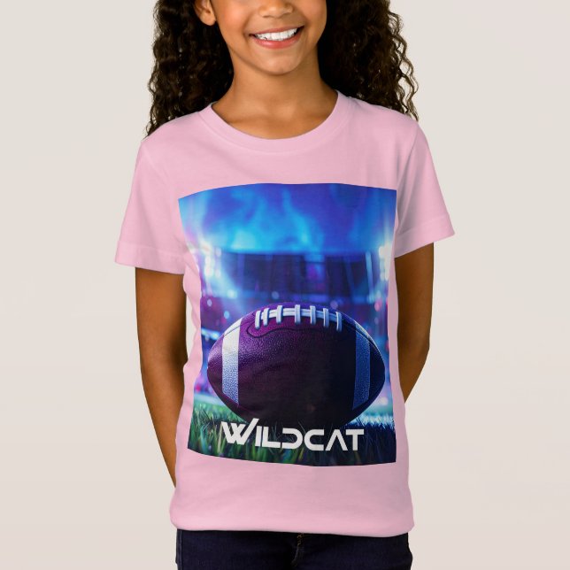 AMERICAN FOOTBALL - WILDCAT T SHIRT (Framsida)