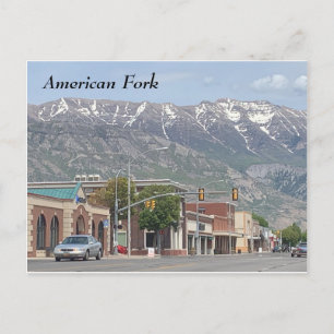 American Fork Vykort