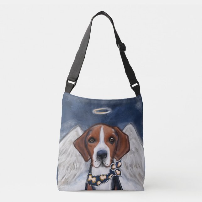 American Foxhound Ängel Axelväska (Framsida)