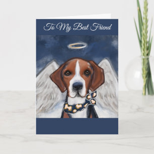 American Foxhound Ängel Kort