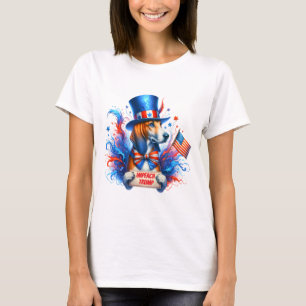 American Foxhound Impeach Trump T Shirt