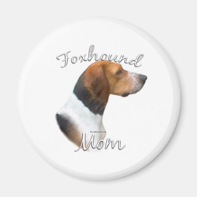 American Foxhound Mamma 2 Magnet (Framsidan)