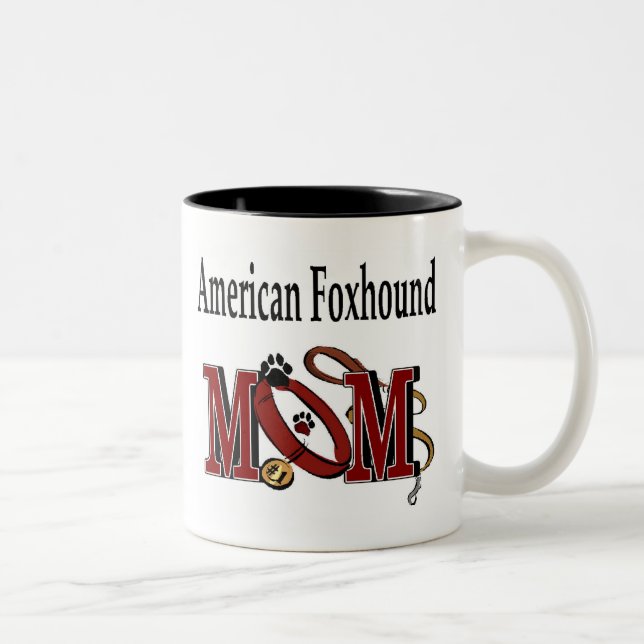 American Foxhound Mamma Mugg (Höger)